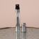 Perfume atomizer, with a sprayer, 8 ml, silver color