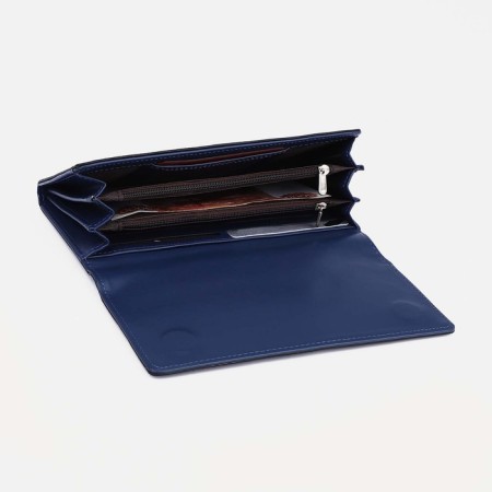 Women's wallet on magnets, purple color-2