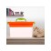 Container for storage with a lid and liner 6.5 l, color orange