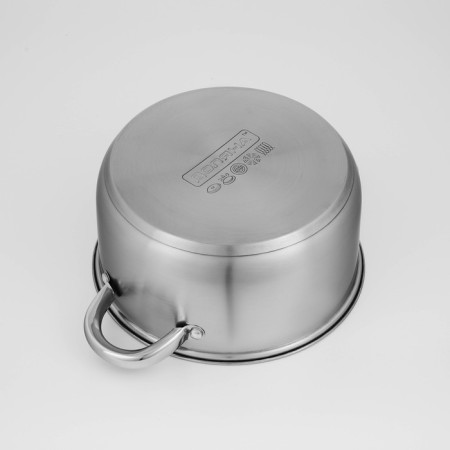 Grette stainless steel pan, 4.2 l, d = 22 cm, with a lid, the capsule, induction-5