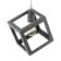 Lamp Bayerlux suspension "Square" 1x40W E27 gray 16x16x18-116 cm