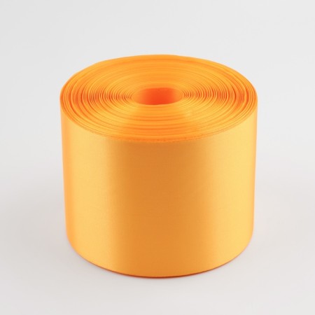 Satin tape, 100 mm × 100 ± 5 m, yellow color-1