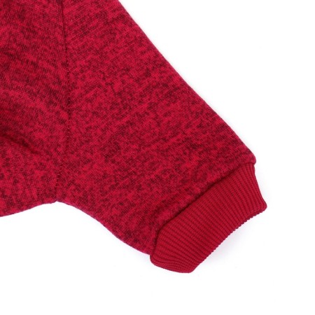 Melange sweater, size L (DS 27, Osh 31, OG 40 cm), red-7