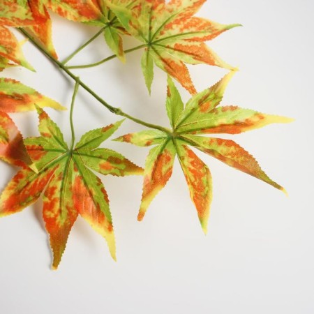 Decor "Leaves on the branch" Color green-yellow-orange-2