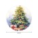 The tablecloth on the table "Fairytale", Round, Saten, D = 150 cm