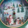 LED figure “Winter Lights”, 20.9x21.3x8.5 cm, music, aah3, usb, glow warm white