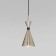 Suspended Bogate’s Glustin 316, E14, 1x60W, 120x120x1200 mm, Brass, Black