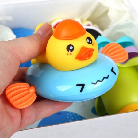 Gift set for fun swimming baby 12V1: swimming toys-3