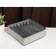 Organsiser for storing linen "Simetro", 7 departments, 32 × 32 × 10 cm, color gray color