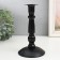 Silver of Metal per 1 candle "silhouette" d = 2.5 cm black 10x17 cm
