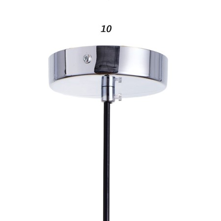 Lamp Bayerlux 1758/1cr E14 40W Black-CHROMOVIA 20X20x24 cm-4