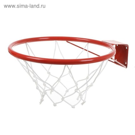 Корзина баскетбольная №5, d=380 мм, с упором и сеткой-3