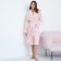 Women's robe, size m, color of powder.
