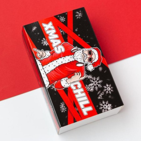 Набор новогодних мужских носков "Xmas chill" р. 41-44-2