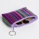 Women's wallet with zipper, color mix