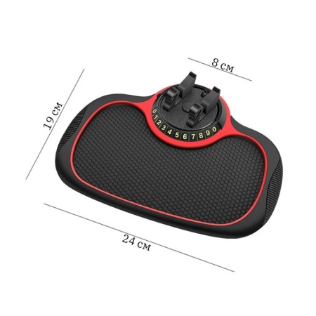 Anti -slip mat with a stand for a phone, 19 × 24 cm-1