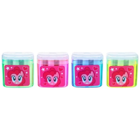 Plastic grinder with a container, double, mix, My Little Pony-1