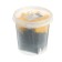 LOM tile alignment system, 1 l, clamp 1 mm + wedge (50 pcs./50 pcs.), Bucket