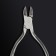 Pedicure nippers "Premium", hidden spring, 13 cm, blade length - 16 mm, silver color