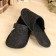 Slips for a bath with a waterproof, non -slip sole, gray, felt