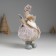 Souvenir Polystone "Santa Claus in a fur coat, with a star" 9x6.5x14 cm