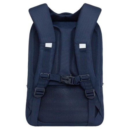 Youth backpack 40 x 28 x 16 cm, Grizzly, ergonomic back, laptop compartment, blue-1
