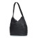 Female bag, artificial leather, 330x305x130 cm, black