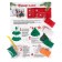 Set for decor mug polymer clay “New Year! Christmas tree "