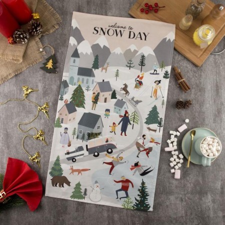 Ethel towel Snow Day 40x73 cm, 100% HL, sarzha 190 g/m2