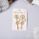 Invisibility for hair "Liberty" (set 2 pcs) radiance circles, 5.5 cm, gold