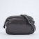 Bag Cross-Bodi with a zipper, gray color