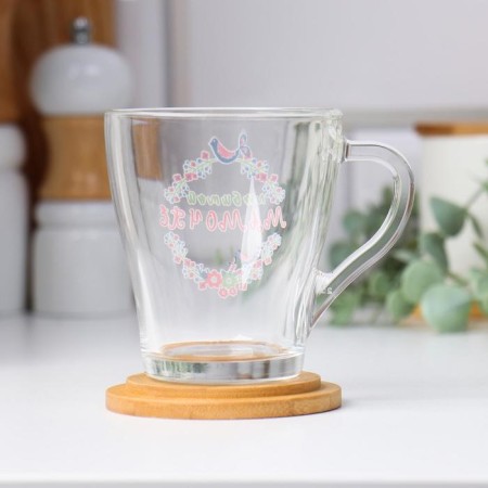 Mug "beloved mommy" birds, 200 ml-3