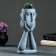 Kashpo - Organizer "Hades" gray, 9x26x13cm