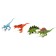 The set of metal machines "Dino Park", with dinosaurs, shoot bullets, mix