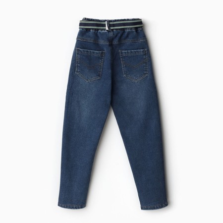 Jeans for the boy, I have started, the color is blue, height is 146 cm-3