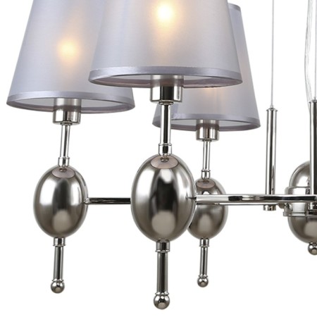 Suspension lamp 6x40W E14, size 70x70x100 cm-4