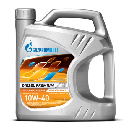 Motor oil Gazpromneft Diesel Premium 10W-40, 4 liters