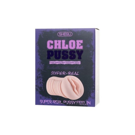 Masturbator Realistic vagina Chloe, Xise, TPR, bodily, 16.5 cm-9