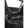 Safety strap, black, set 2 pcs