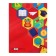 School folder on the rings "Portfolio of an elementary school student", without separators, 24.5 x 32 cm.