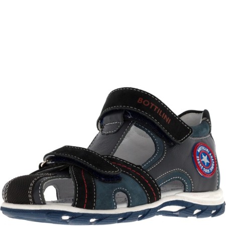 Baby sandals, size 34, blue color-1