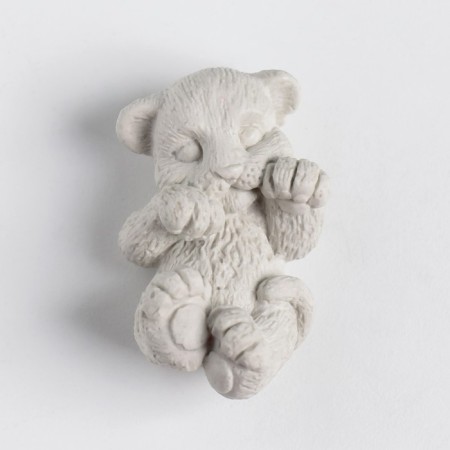 Silicone Mold "Kisa on the back of the paw by the muzzle" 4.7x3 cm mix-2