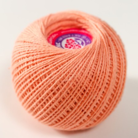 Knitting threads "phlox" 150m/25g 100% cotton non -erentized color 0601-1
