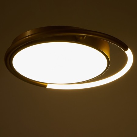Causteen with PDU 2219/1 LED 110W Dimmer Gold 48x48x7 cm Bayerlux-4