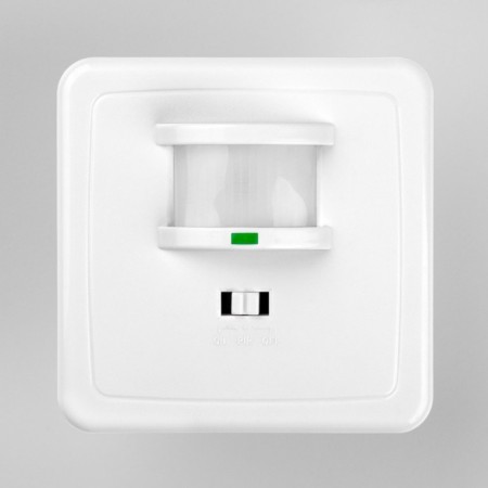 Infrared movement sensor Elektrostandard, SNS-M, 57x80x80 mm, white color