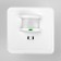 Infrared movement sensor Elektrostandard, SNS-M, 57x80x80 mm, white color
