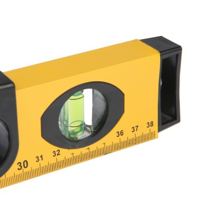 Level aluminum magnetic tundra, ergonomic pen, 3 eyes, 400 mm-3