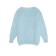 Female jumper from voluminous yarn CONTE Elegant, size XS, Pastel Blue color