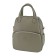 Female-rugboat bag, artificial leather, olive 18x10x27 cm