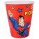Paper glass "Happy Birthday!", 250 ml, superheroes